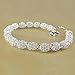 Women Jewelry 925 Silver Sterling Silver Bracelet Fashion Cuff Bangle Chain Bracelets Practical Processed (Silver D)