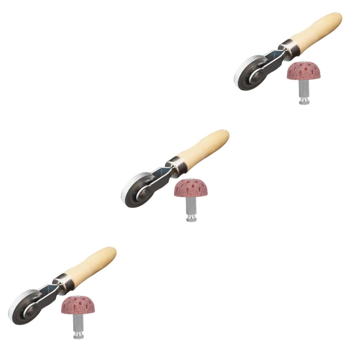GLEAVI 3sets Strumento Per Riparazione Pneumatici Con Rulli Kit Completo Di Riparazione Per Veicoli Accessorio Resistente e Affidabile Per Riparazioni Veloci e Semplici