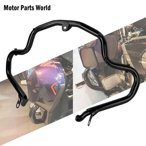 Pare carters Harley Touring évite dégâts chute barre sécurité - 3