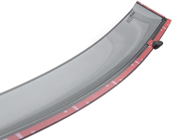 WellVisors Window Visors Wind Deflectors Compatible with Kia 2017-2022 Sportage with Chrome Trim Rain Guards 3-847KA013