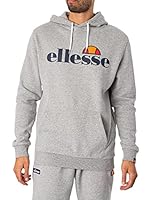 Ellesse Men's Gottero Hoodie, Grey Marl, X-Large