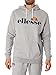 Produktbild Ellesse Mens SL Gottero OH Hoody Sweatshirt, Grey Marl, LGE