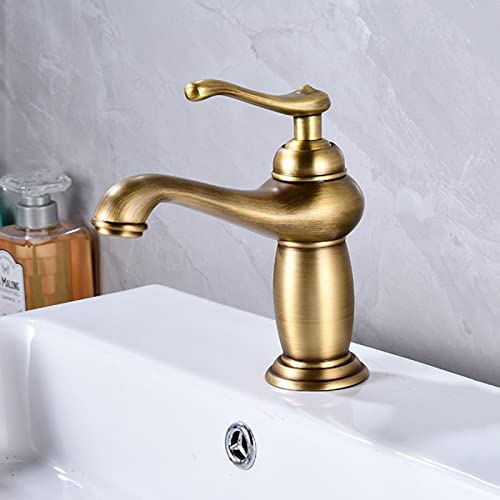 Robinet de lavabo vintage noir pour transformer votre meuble de salle de bain