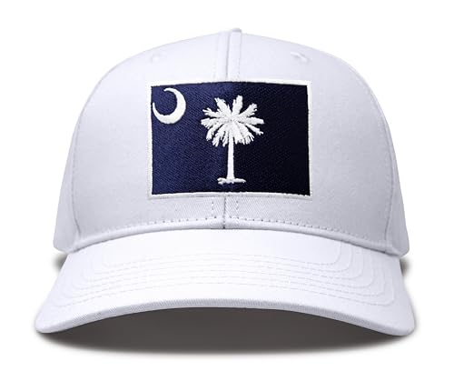 Image of International Tie State Hat for Men and Women, Adjustable Snapback Trucker Baseball Cap with Embroidered Patch