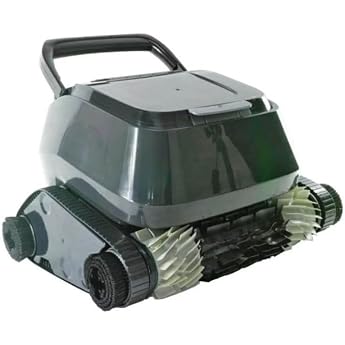 Power 4.0 Plus Pool Vacuum Cleaner / Pool Robot with Side Active Brushes for Floor and Wall Cleaning