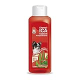 ICA CHPM20 Champú Antiparásitos con Aloe Vera para Perros