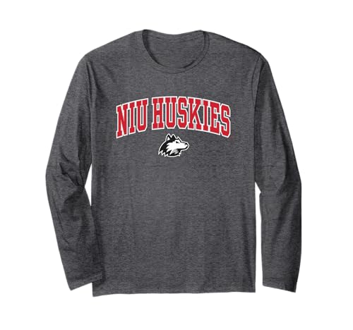Northern Illinois Huskies Arch Over Officially Licensed Long Sleeve T-Shirt
