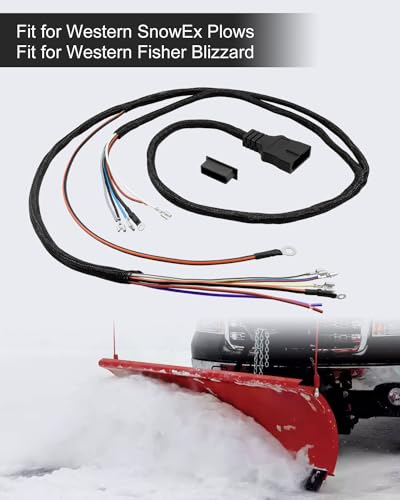 Snapklik.com : TIKSCIENCE 11 Pin Plow Side Light Wiring Harness 3 Plug