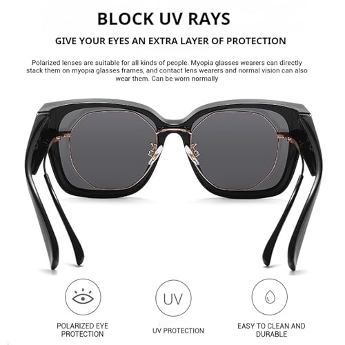 Myliia Eyewear, Myliia Fit over Sunglasses, Myliia Sunglasses Fit over Glasses for Women & Men2
