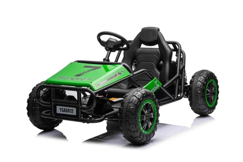 Coche eléctrico Sport-Cart 24V Verde