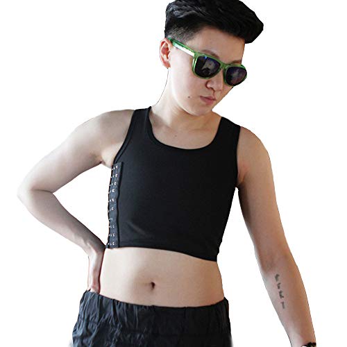 Débardeur de poitrine respirant BaronHong tomboy trans lesbienne pliable en maille