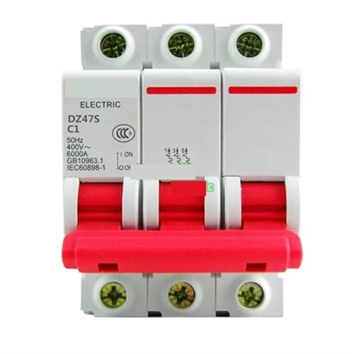 Disjoncteur miniature 1A 3P protégeant vos circuits contre les surcharges
