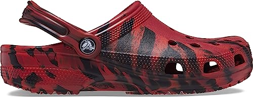 Image of Crocs Unisex Adult Classic Marbled Tie-dye Clogs