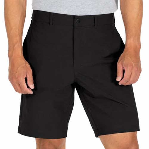 Gerry Mens Comfort Stretch Tech Short with UV Protection (US Waist 34 Regular Black)