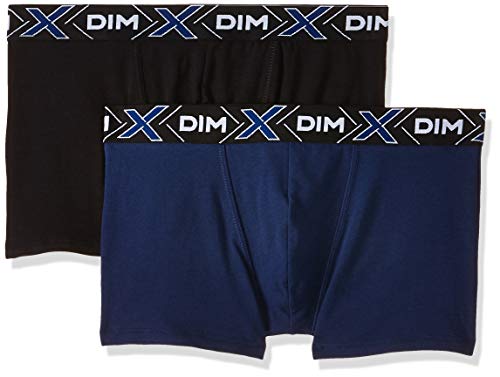 Dim X-Temp Boxer X2, Azul (Azul Marino 5vj), Medium (Tamaño del Fabricante:3) (Pack de 2) para Hombre