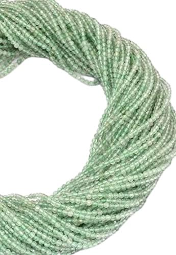 Fil perles de quartz fraise vert pour créer un cadeau fait main unique
