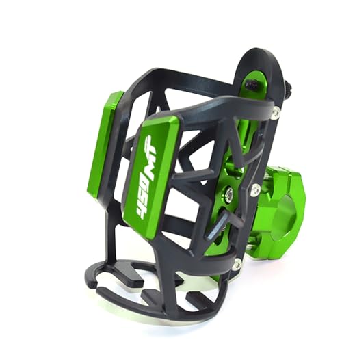 Porte-gobelet moto CNC vert pour CFMOTO 450MT 2023-2025
