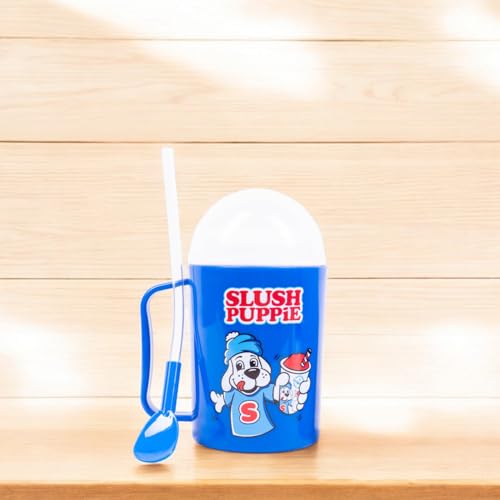 Slush Puppy Slush Puppie Slushie Making Cup with Blue Raspberry Sirup Official, Blue/red/White, 1769 – Bild 7