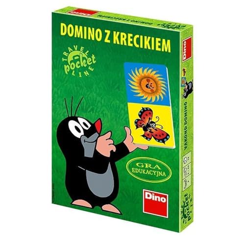 Domino Z Krecikiem Juego de Mesa en Polaco miniatura 1