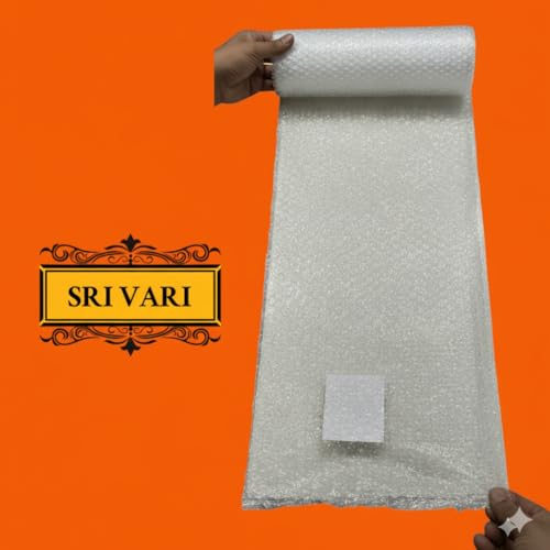 Image of Bubble Wrap Roll, Heavy Duty 40 GSM, Clear, 1 Ft X 15 Ft, Packaging Cushioning For Fragile Items (50 GSM)