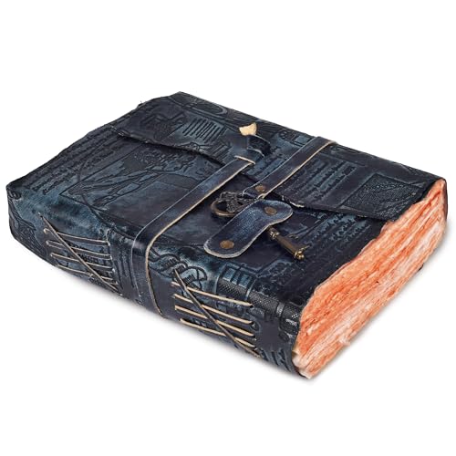 Journal en cuir véritable fait à la main pour protéger vos écrits sous clé