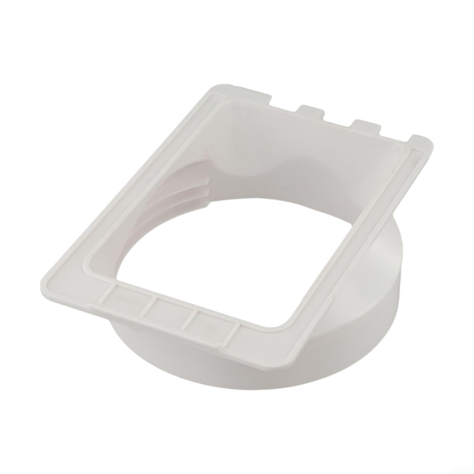 Portable Air Conditioner Exhaust Hose Adapter 15cm Diameter AC Window Vent Connector Duct Interface Mobile Air Conditioning Extension Tube Connector Gray 197x130x150mm ABS Material