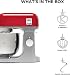 Kenwood KMX750RD Impastatrice Planetaria Kitchen Machine kMix, Robot da Cucina Mixer, 1000...