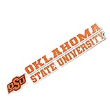 Oklahoma State University OSU Cowboys Name Logo Vinyl Decal Laptop Water Bottle Car Scrapbook (8...