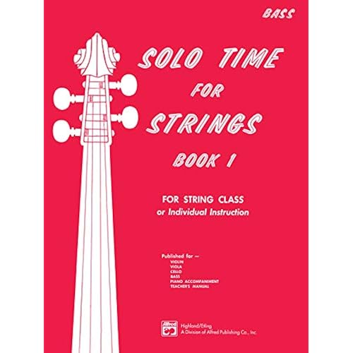 Solo Time for Strings, Bk 1: Bass