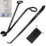 ANFU Candle Trimmer Kit- Wick trimmer Candle Scissors & Wick Dipper & Candle Bag