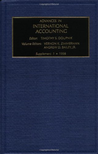 [(The Evolution of International Accounting Standards in Transitional and Developing Economies: Supplement 1 )] [Author: V.K. Zimmerman] [Aug-1998]
