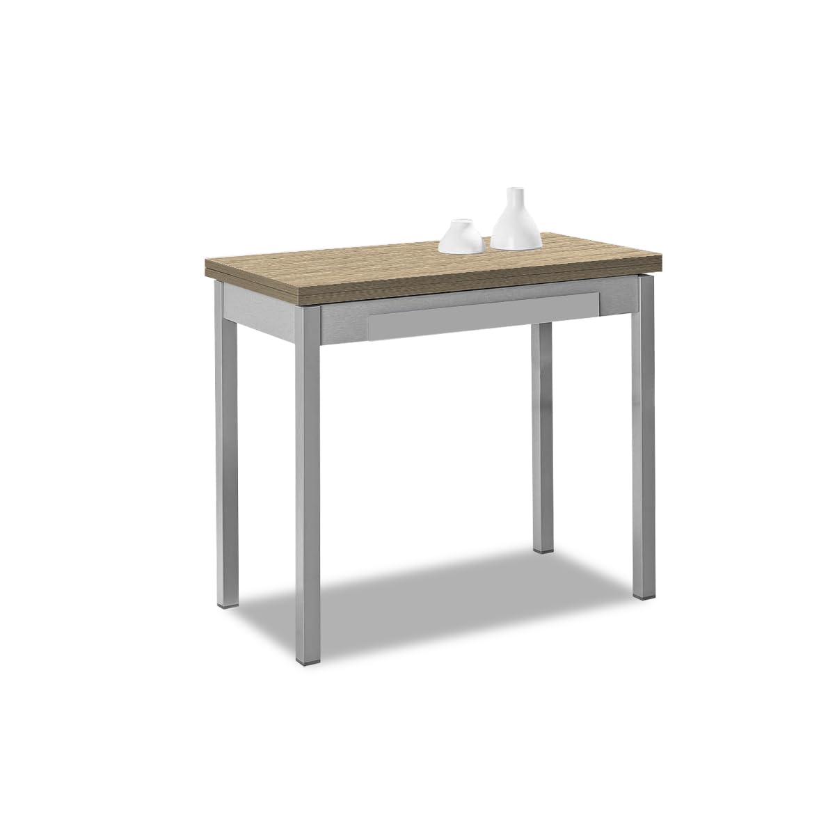 Table de cuisine type livre chêne raw ASTIMESA pour meubler un petit coin repas fonctionnel