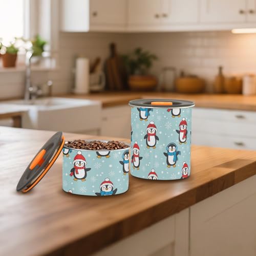 Contenedor hermético de acero para café 900 ml DOMIKING miniatura 6