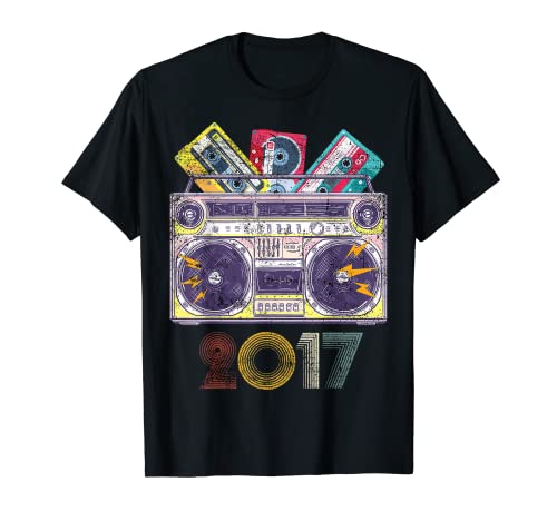 Retro vintage best of 2017 t awesome since birthday gifts T-Shirt