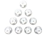 Jungle Care Open Dome 6mm 10-Pack Comfortable PSAP (Personal Sound Amplifiers Product) Kit Ear Tips Invisible, Perfect for Open Air (Open fit), Except for RIC