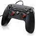 Produktbild CSL - Gamepad für PC - X Controller mit Direct-Input X-Input - Dual Vibration - Turbo-Funktion - Plug and Play - LED-Anzeige - Schwarz