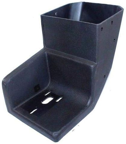 Buyers Products 3007329 Vehicle Mounted Salt Spreader Chute Black, Poly, Standard Length