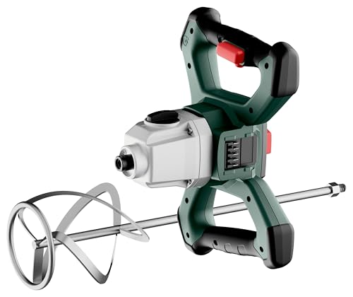 metabo Akku-Rührwerk RW 18 LTX BL 140-2 - 18V, Brushless-Motor, 2-Gang-Getriebe, 50L Mischmenge, SafetyStop, Schnellstopp, Ergonomische Griffe, VTC-Elektronik, Überlastschutz