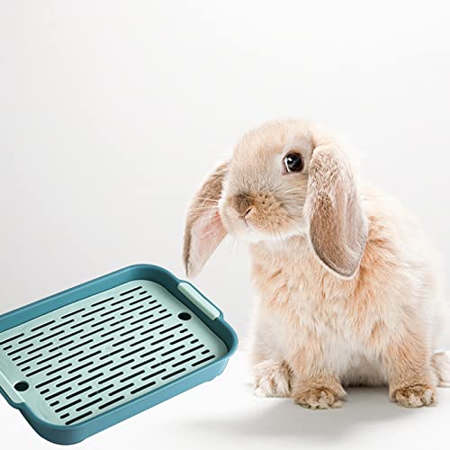 Rabbit Cat Litter Tray, Pet Toilet Bed Linen, Urine Pan, Rabbit Cage Toilet, Tray for Baby Rabbit, Guinea Pigs, Chinchillas - Image 3