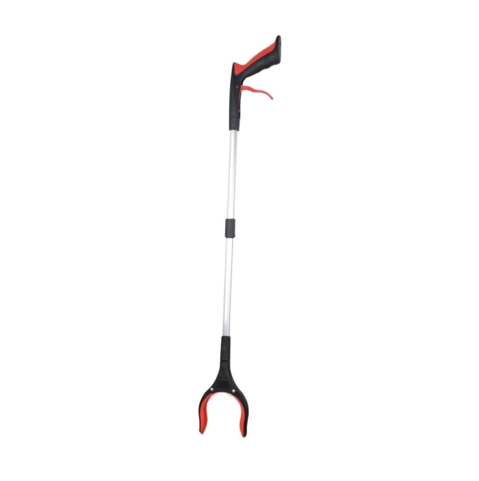 Greifer-Reacher-Tool Leichte, faltbare Greifer Griff Magnetische Spitze Armverlängerung Greifhilfen,Greifer(Rosso)