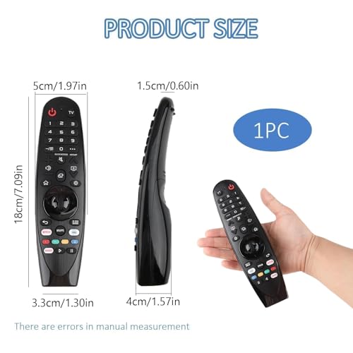Miniatura 6 de Mando A Distancia Universal Lg Para Smart Tv, Control Remoto De Repuesto Compatible Con Tv Hd, Lcd, Led, Hdtv, Uhd, Oled, 3d, 4k Akb75855501 Sin Función De Voz Y Puntero