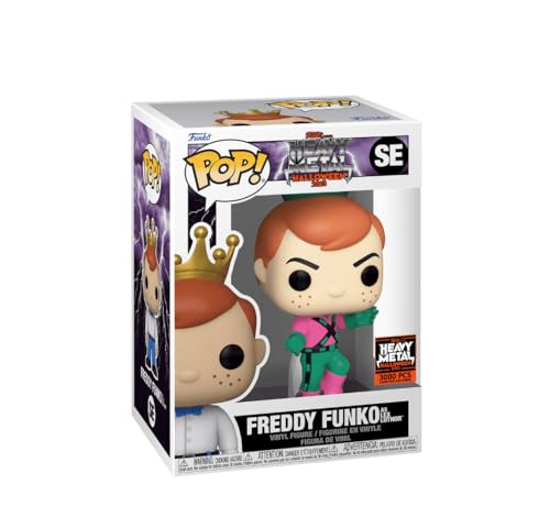 Funko POP Freddy as Lex Luthor figurine Heavy Metal de collection - 3
