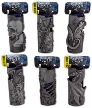 Mystic BIC Lighter CASE - ONE Cover with Design and Color Maybe Vary