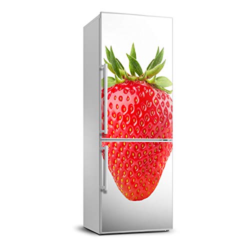 Pegatinas de pared de fresa Tulup 70x190 cm oculta imperfecciones refrigerador 2