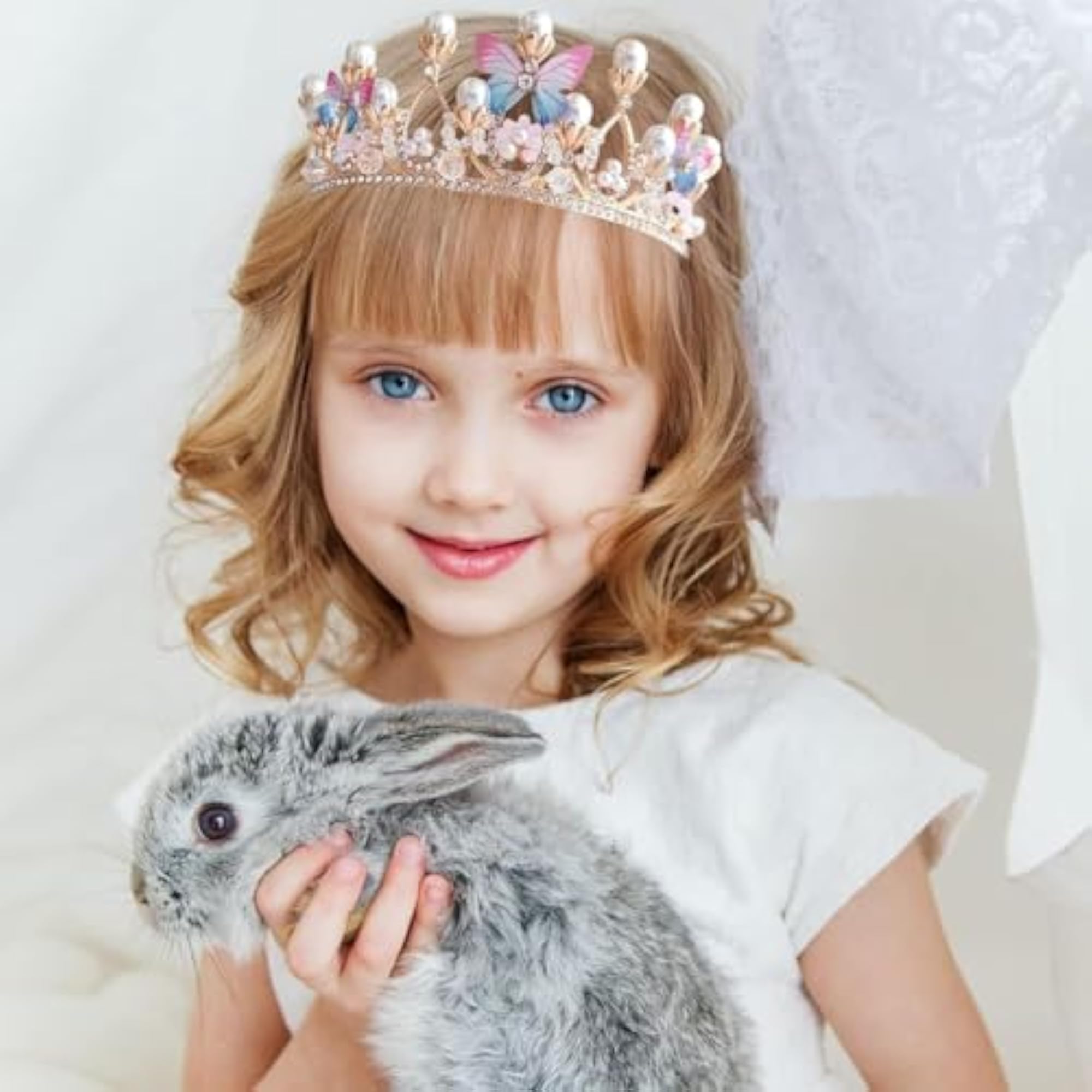 Princess Crown Wedding Headpieces for Girls