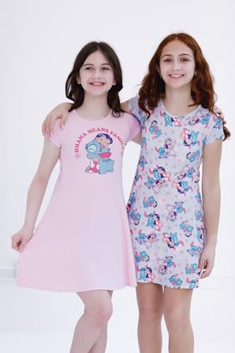 Disney Junior 2 Pack Skater Dresses Infant to Big Kid Sizes (18 Months - 14-16)2