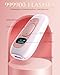Laser Hair Removal for Women and Men Permanent IPL Hair Removal Device Upgraded to 999,900 Flashes Painless for Facial Legs Arms Bikini Whole Body Use