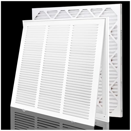 EXCELFU 18x18 Return Air Grille with Included Filter