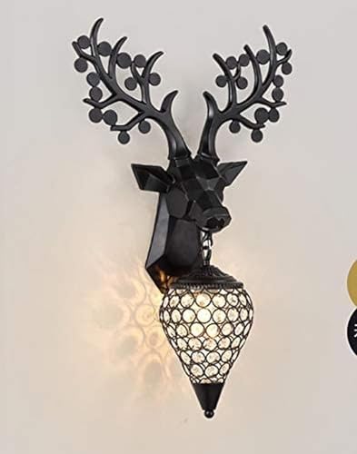 Lampe murale sculpture décor suspendu en faux résine pour maison
