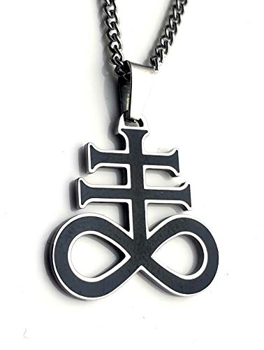 Sigilofbaphomet.com Satanic Cross Brimstone - Stainless Steel 316L (1)